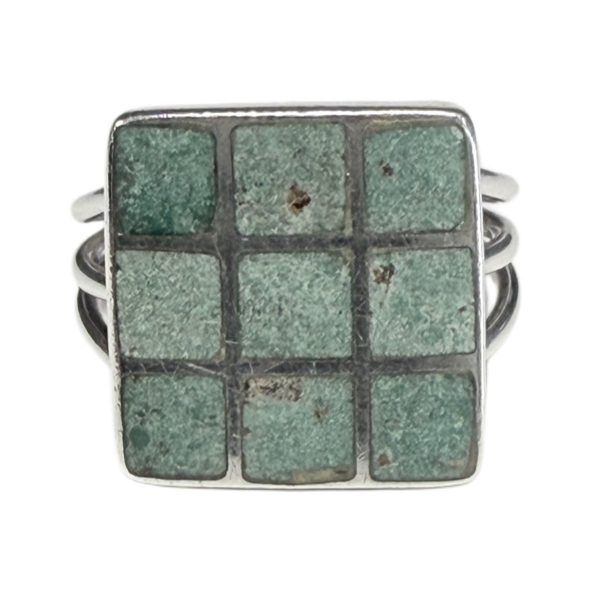 Native American Green Turquoise Ring
