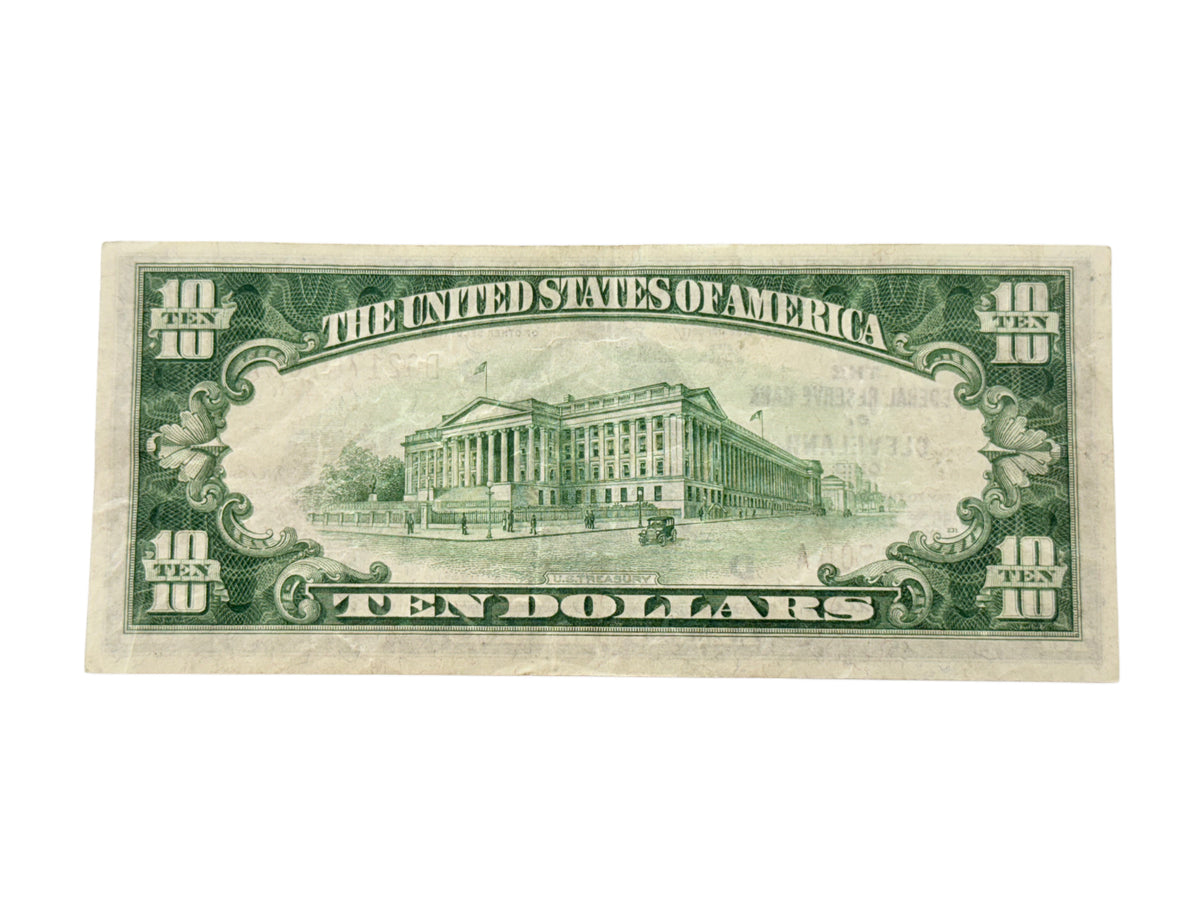 Fr. 1860-D $10 Federal Reserve Bank Note Cleveland (VF)