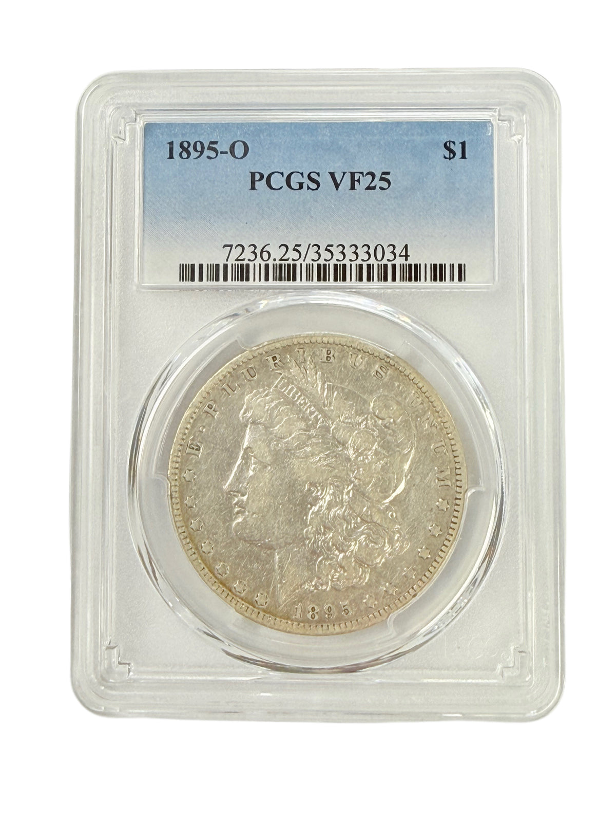 1895-O Morgan Silver Dollar PCGS VF25