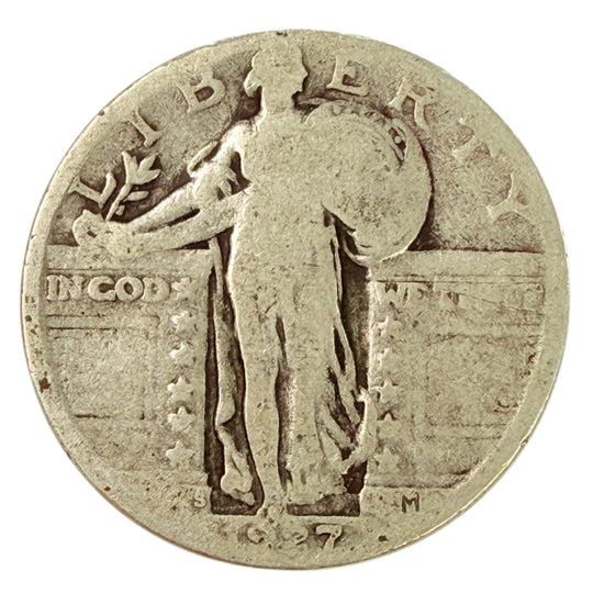 1927-S Standing Liberty Quarter (AG)