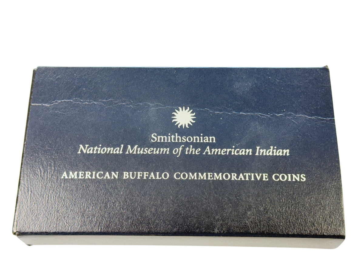 2001 Buffalo Two Coin Set BU & Proof