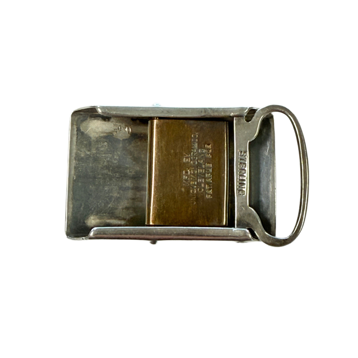 Silver Belt Buckle