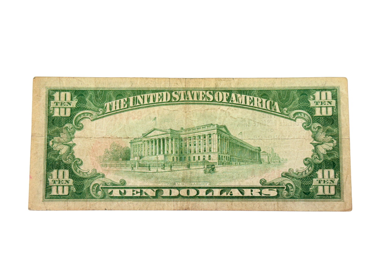 FR.1860-G $10 Federal Reserve Bank Note Chicago (F)