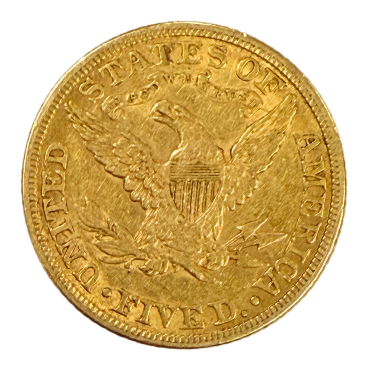 1881 $5 Liberty Gold Half Eagle (Low Premium)
