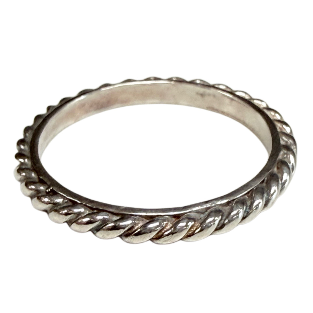 Braided Silver Ring