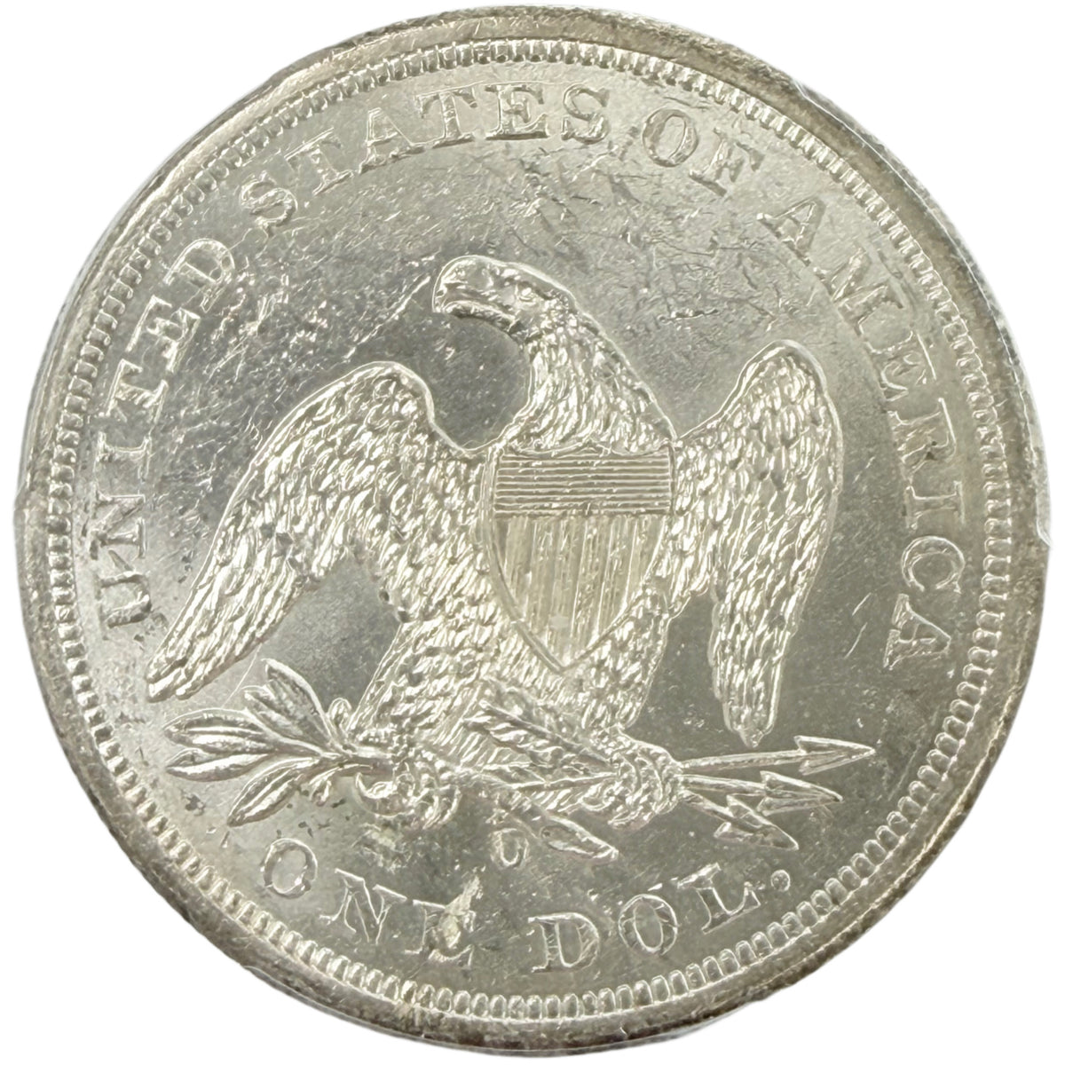 1859-O Seated Liberty Dollar PCGS MS61
