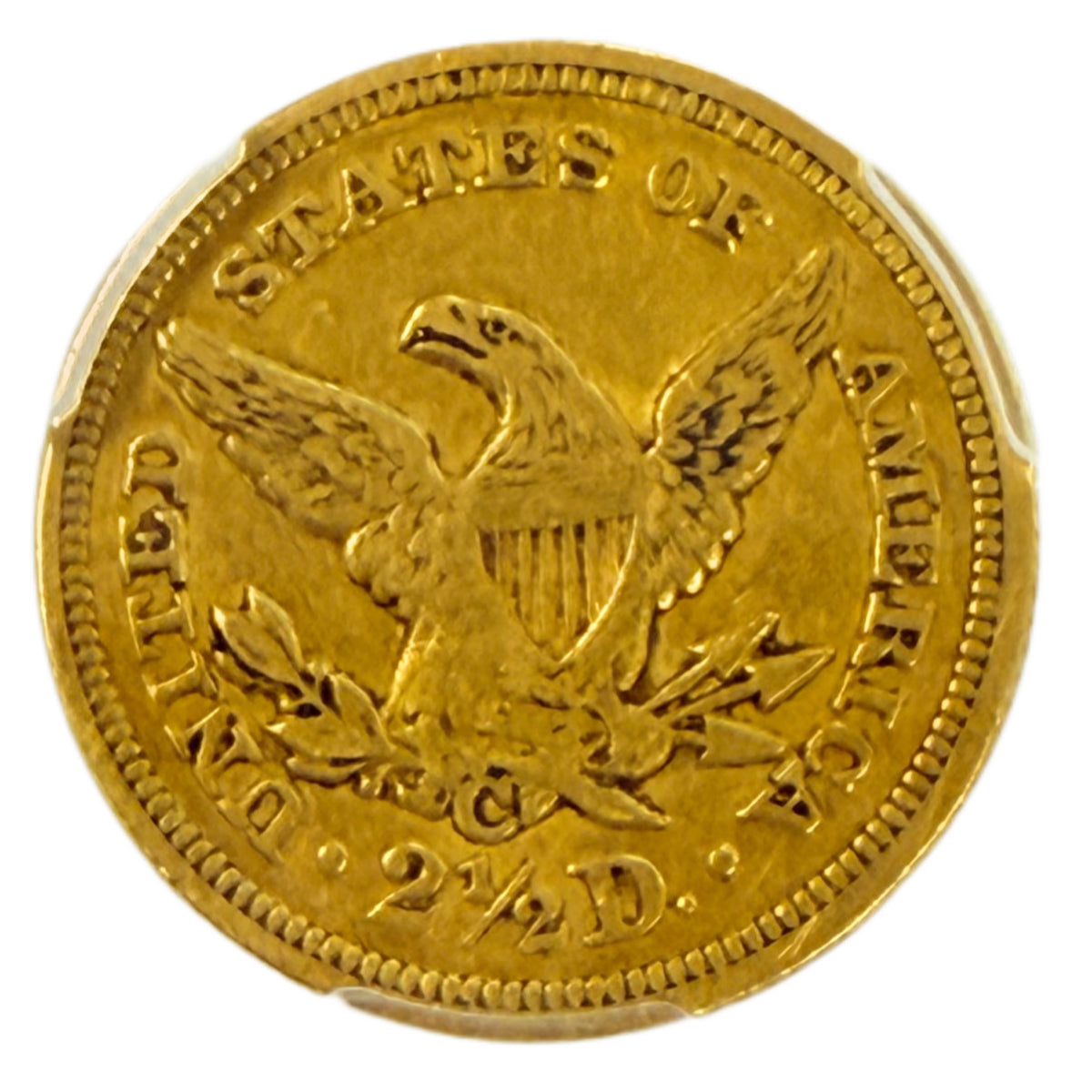 1850-C $2.50 Liberty Gold Quarter Eagle PCGS XF40