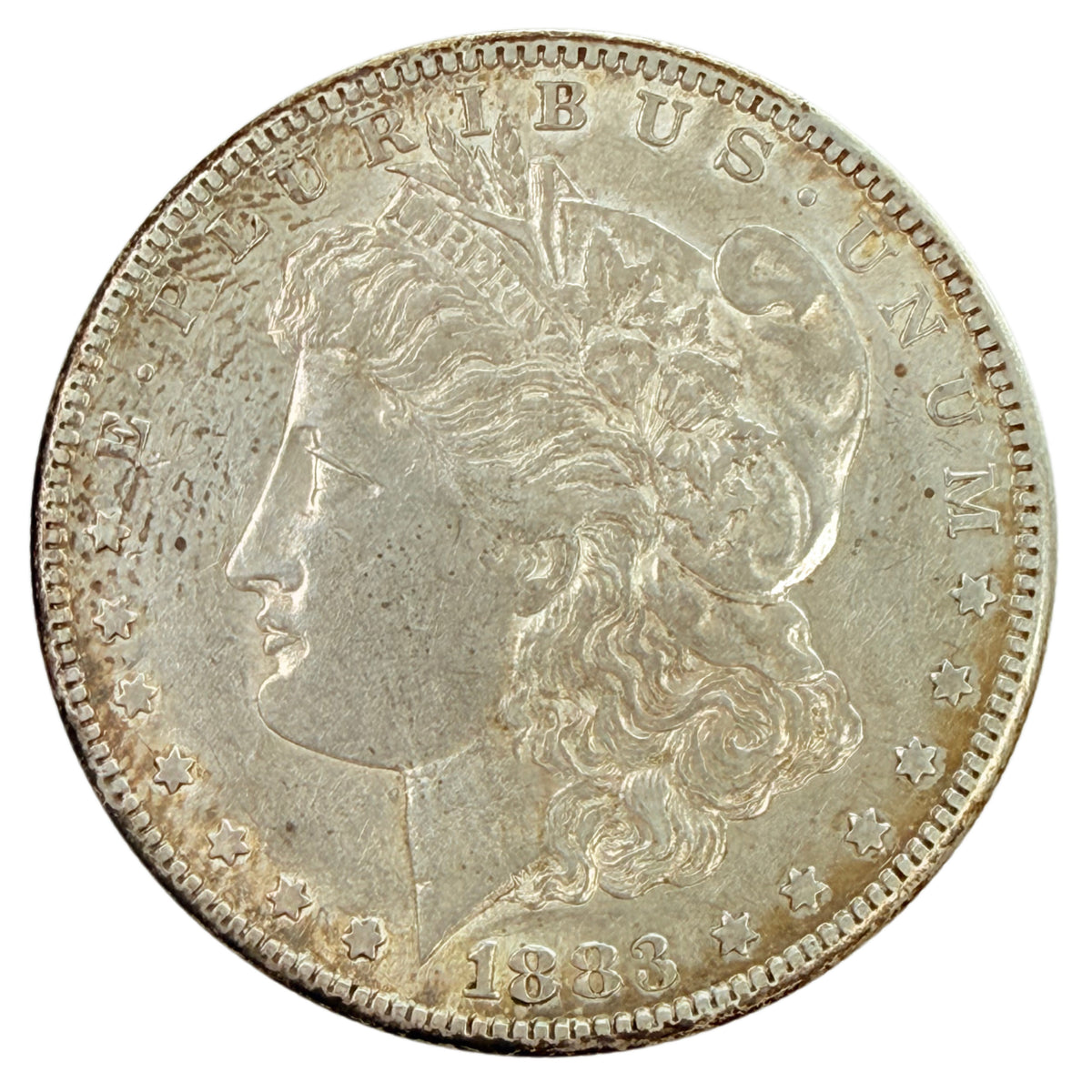 1883-S Morgan Silver Dollar (AU Details)