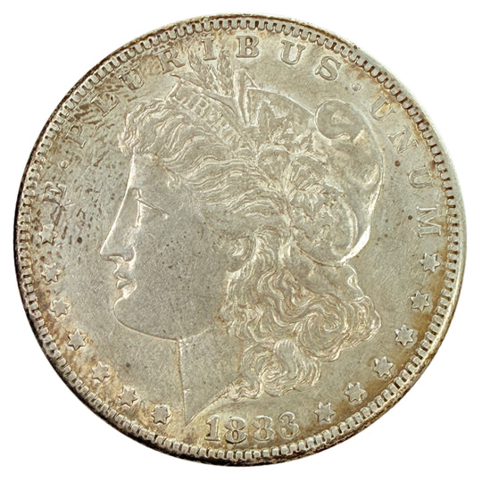 1883-S Morgan Silver Dollar (AU Details)