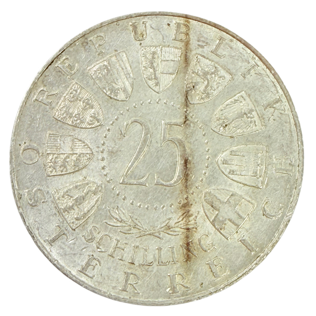 1961 Austria 25 Shillings (AU)