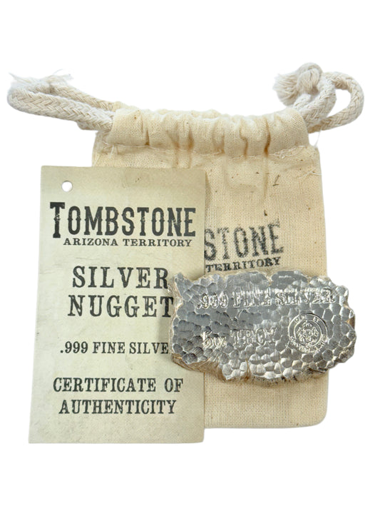 Scottsdale Tombstone Nugget 5 oz Silver Bar (Secondary)
