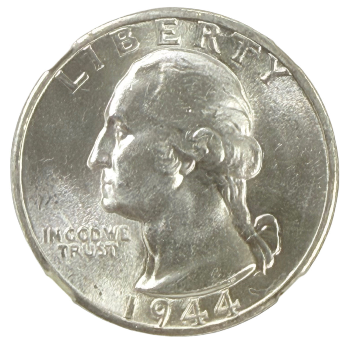 1944-D Washington Quarter NGC MS65