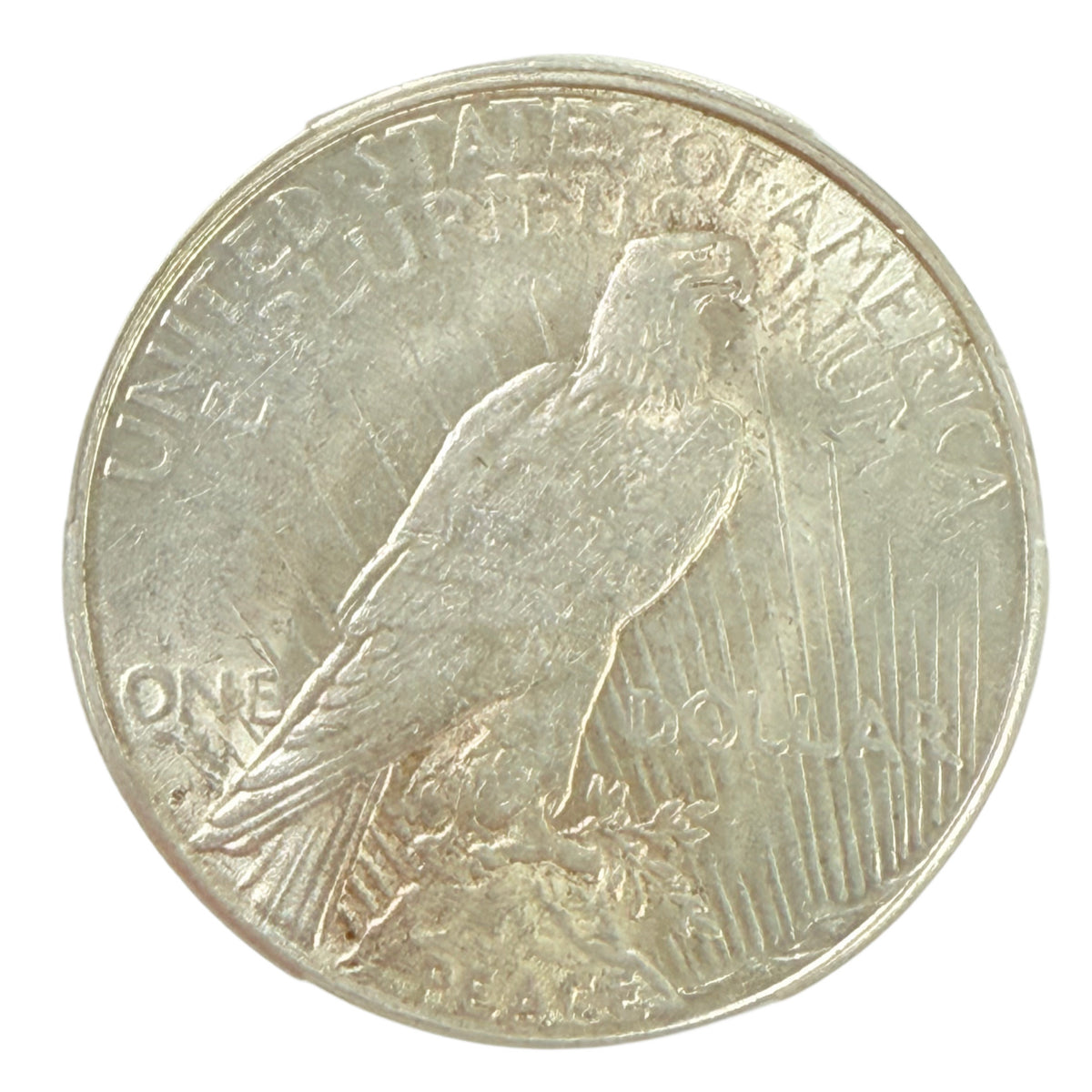 1922-S Peace Silver Dollar CAC AU58