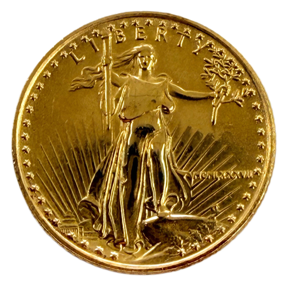 1/10 oz Gold American Eagle (Ex Jewelry)
