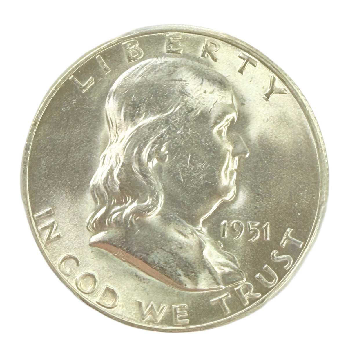 1951-S Franklin Half Dollar PCGS MS64