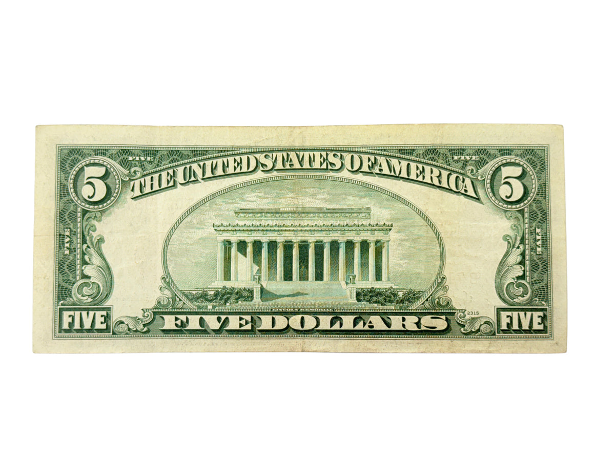 1953-A $5 Legal Tender (VF)