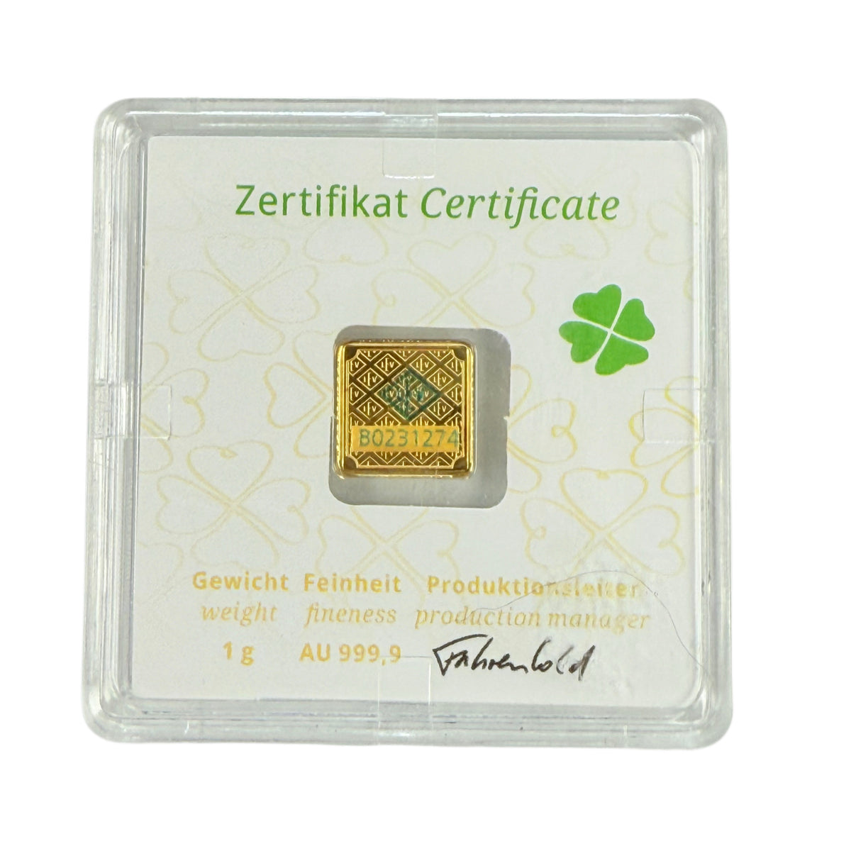 Geiger 1g Gold Bar (Secondary)