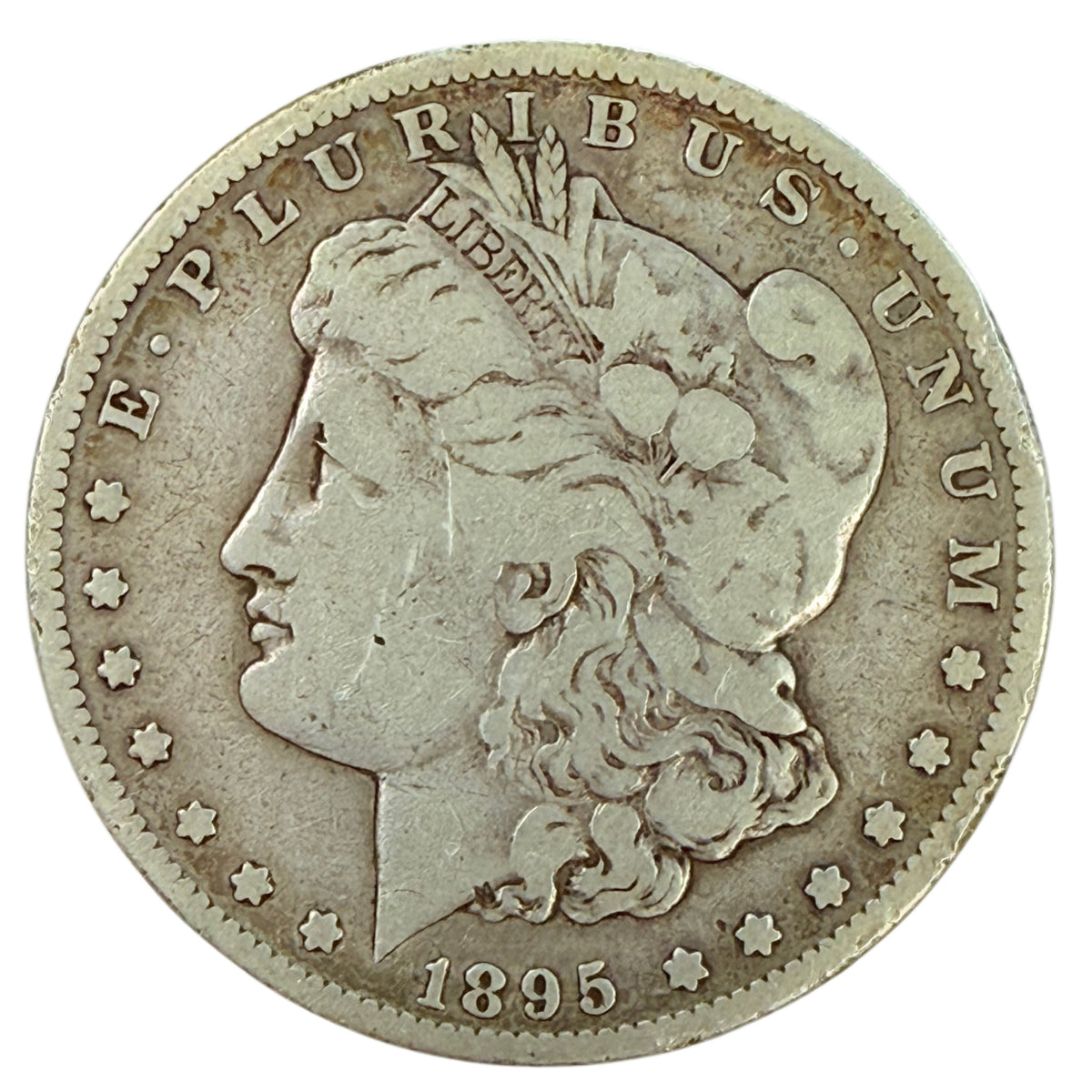 1895-S Morgan Silver Dollar (VG Details)
