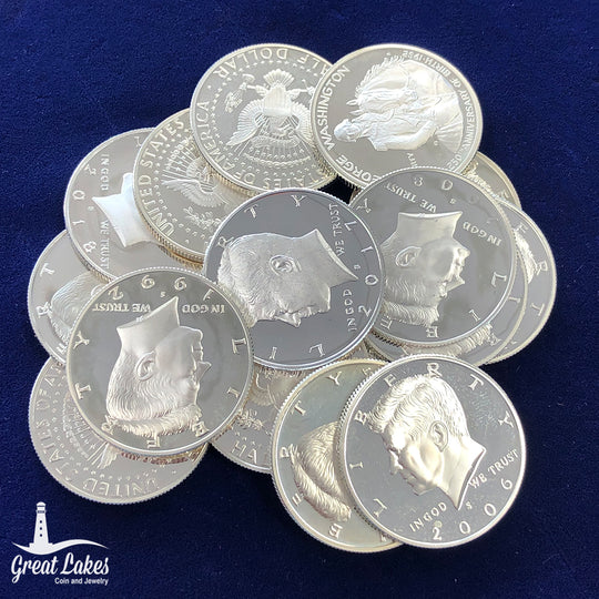 $8 FV Modern 90% Silver Halves