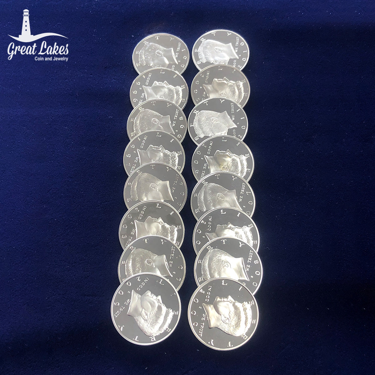 $8 FV Modern 90% Kennedy Halves