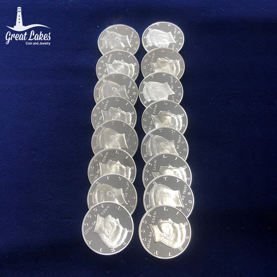 $8 FV Modern 90% Kennedy Halves