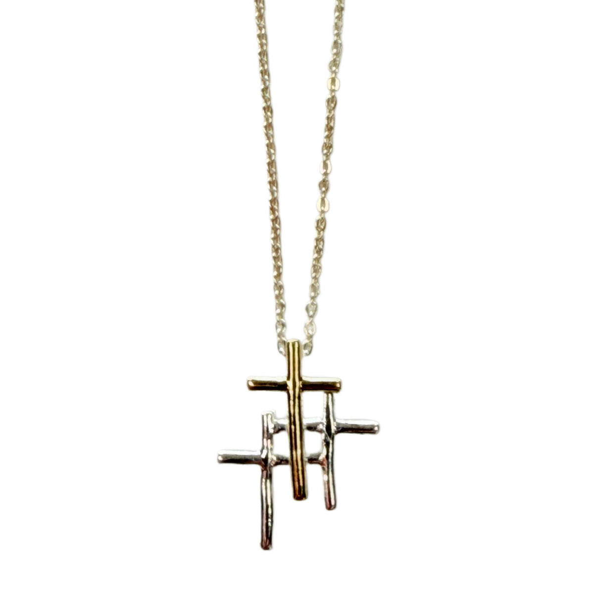 Silver Cross Necklace