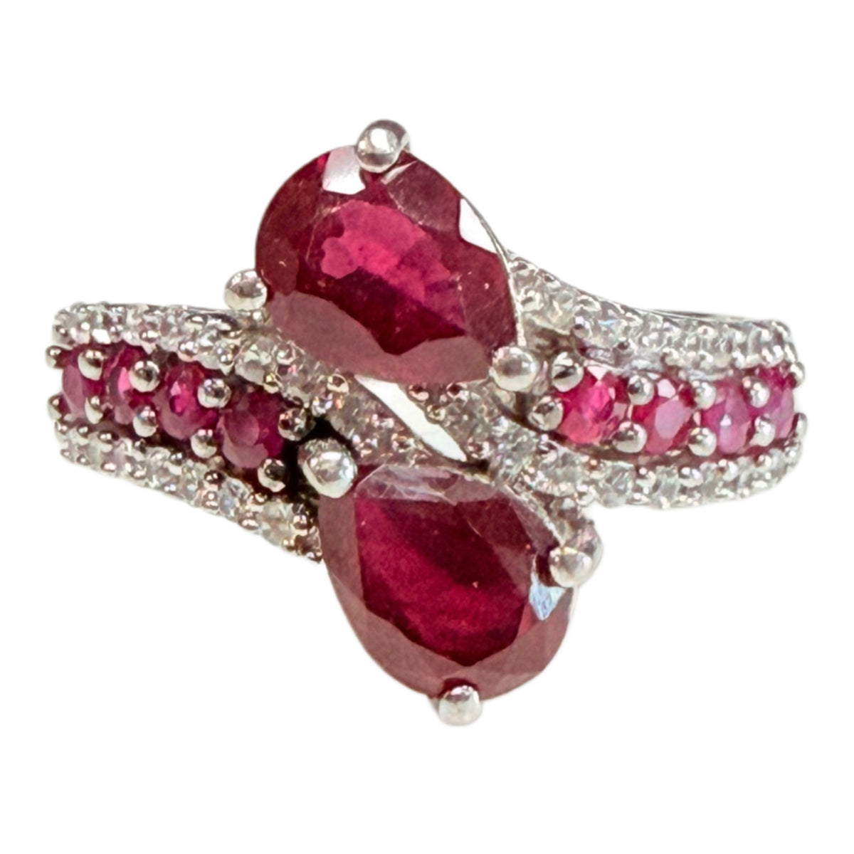 Silver & Topaz Ring