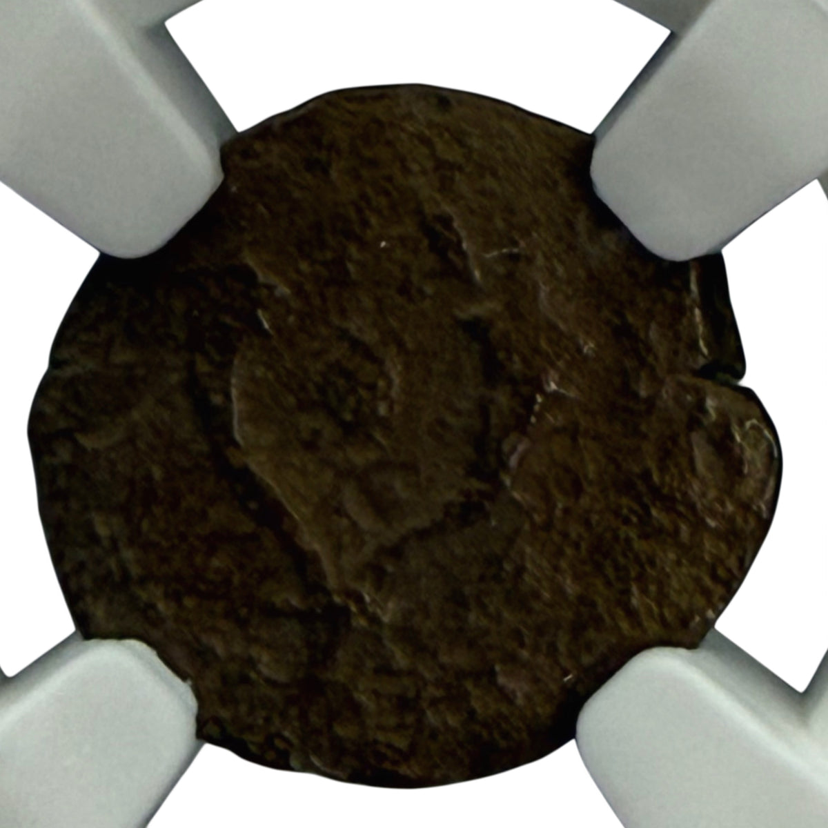 Judaea 135–37 BC AE Prutah "Widow's Mite" NGC Choice Fine
