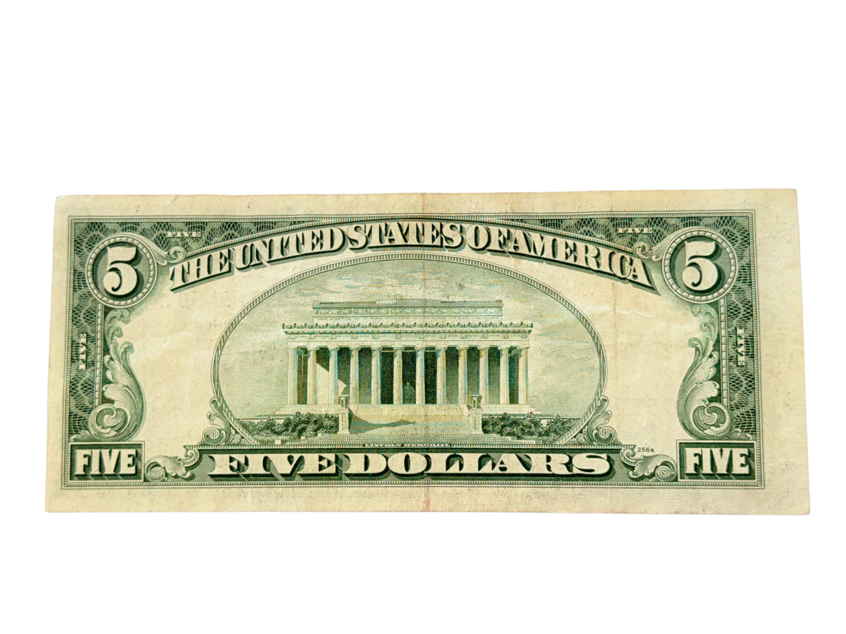 1953-C $5 Legal Tender Note (VF)