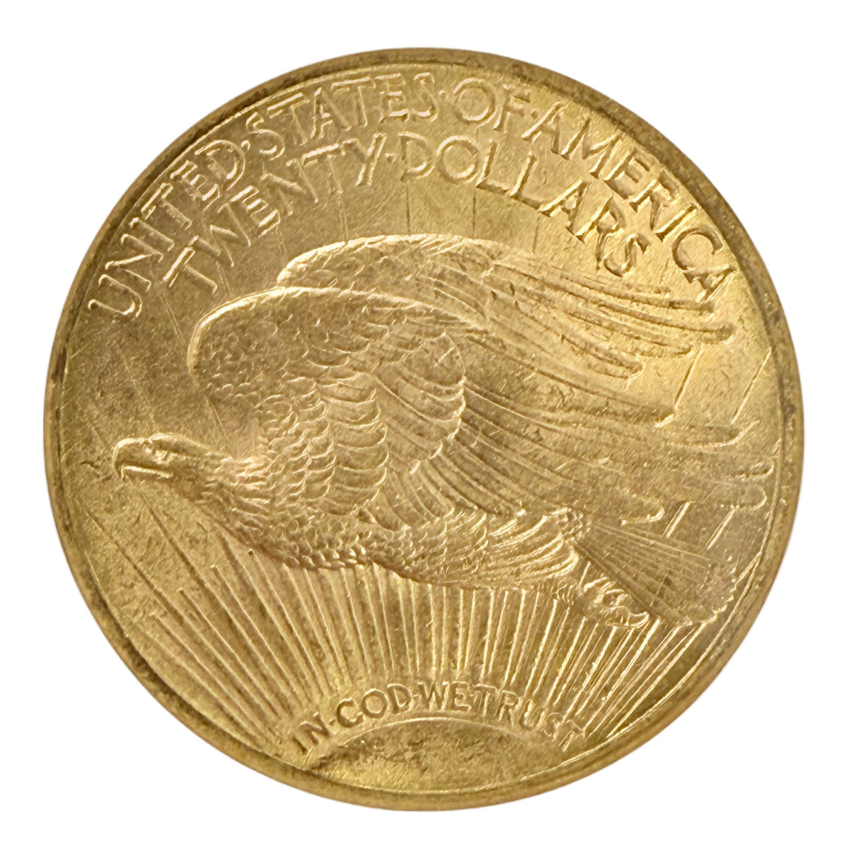 1910 $20 Saint Gaudens Liberty Gold Double Eagle NGC MS62