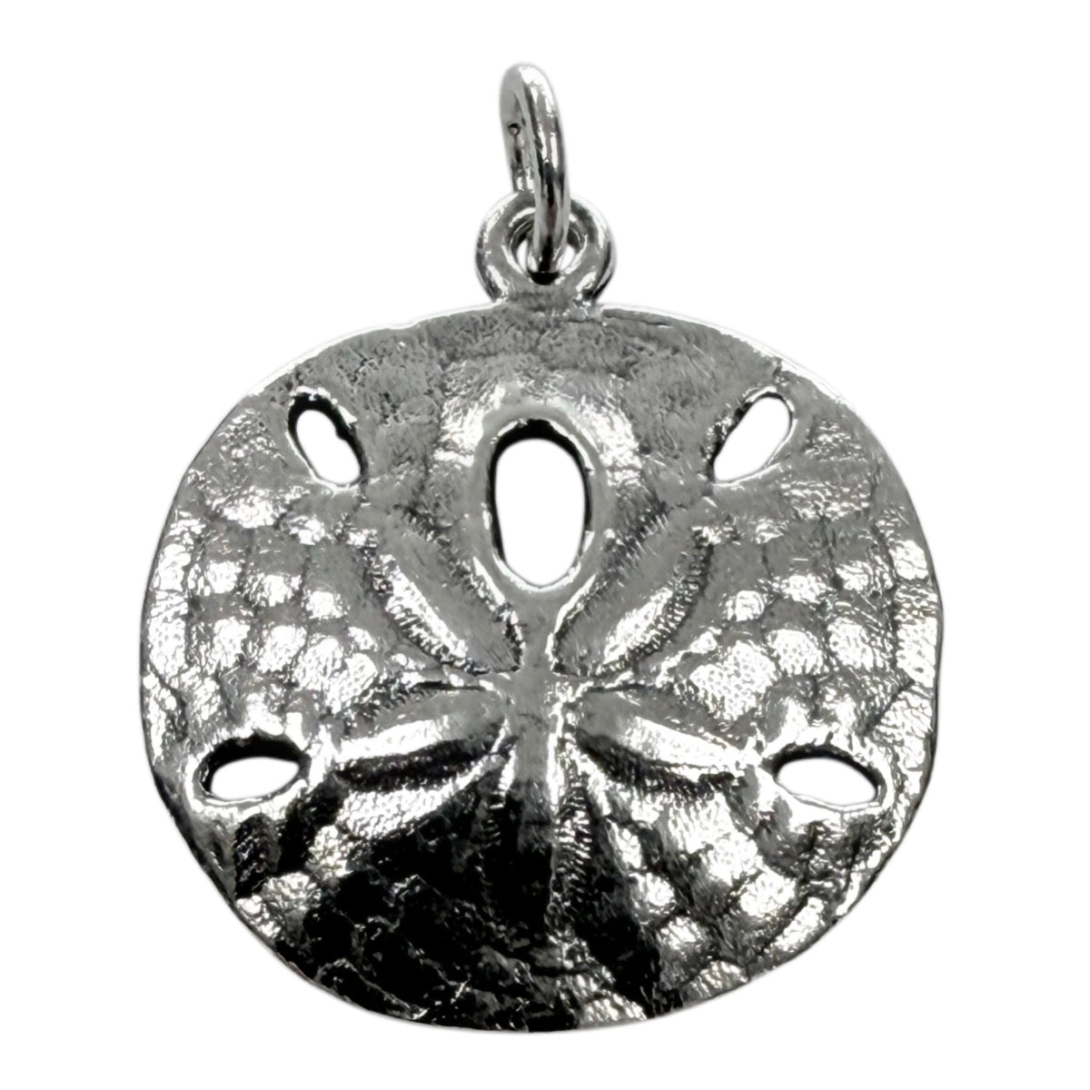 James Avery Silver Sand Dollar Pendant