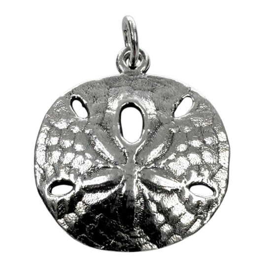 James Avery Silver Sand Dollar Pendant
