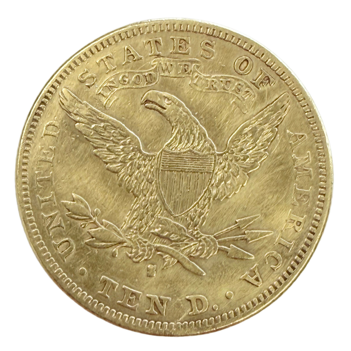 1881 $10 Liberty Gold Eagle (Low Premium)
