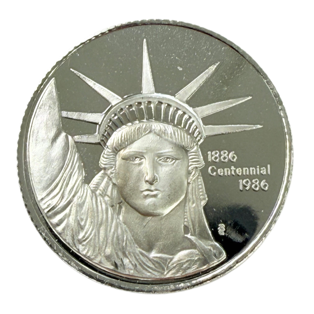 1986 Centennial Engelhard MTB Liberty Trade 1/4 oz Platinum