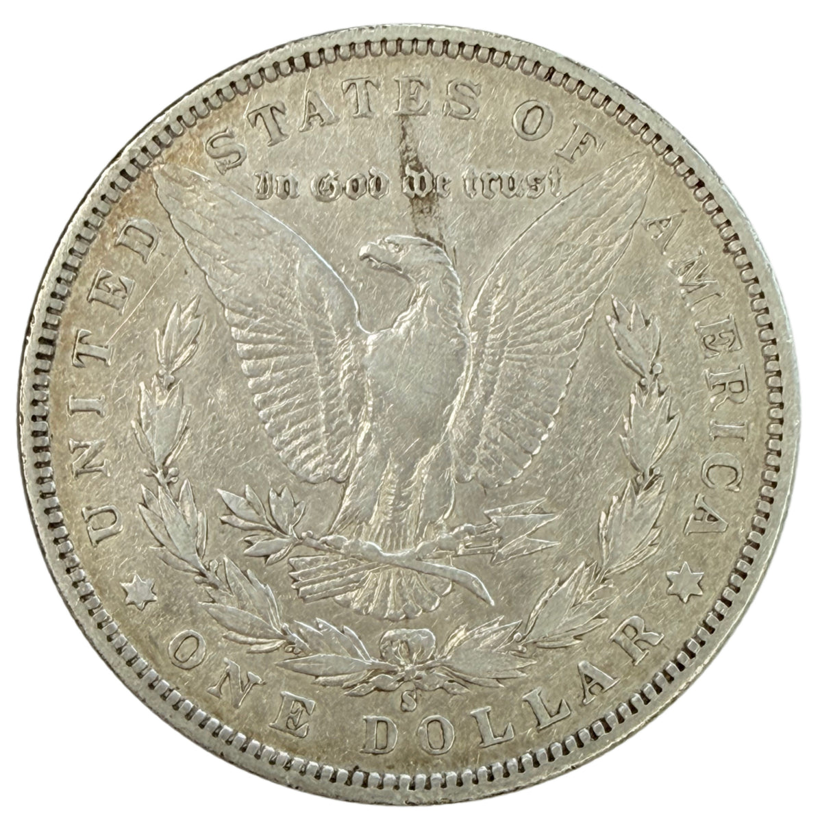 1892-S Morgan Silver Dollar (VF Details)