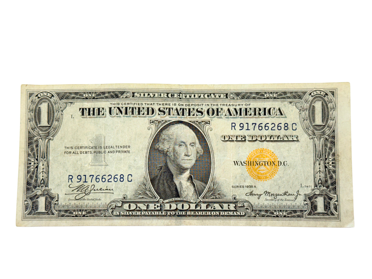FR. 2306 1935-A $1 Silver Certificate “North Africa” WWII Emergency Issue Note (VF)