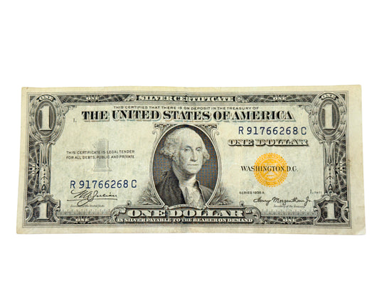 FR. 2306 1935-A $1 Silver Certificate “North Africa” WWII Emergency Issue Note (VF)