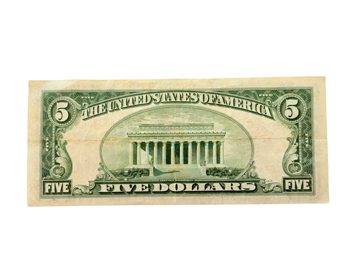 1928-D $5 Legal Tender Note (VF)