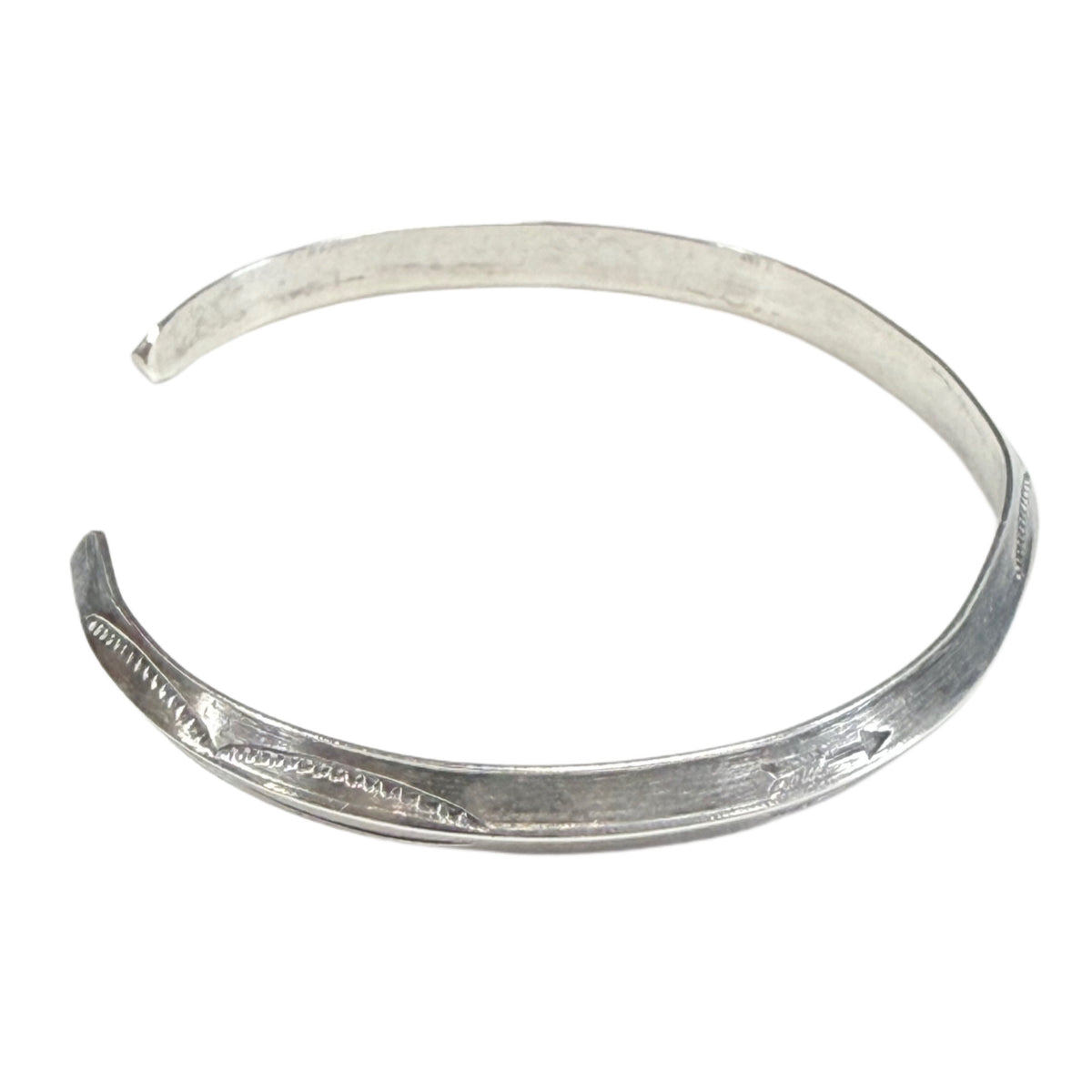Native American Silver Bangle