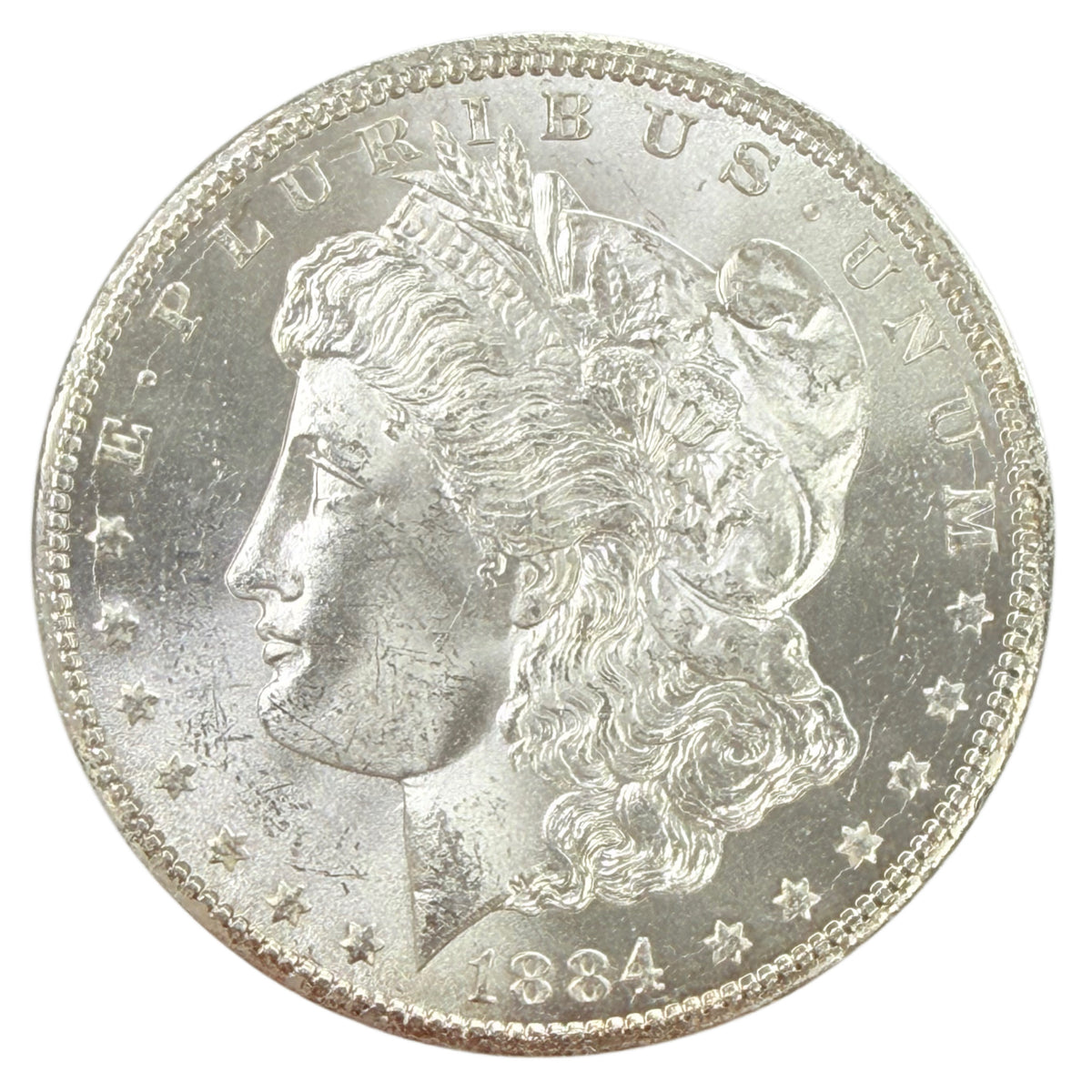 1884-CC Morgan Silver Dollar (Uncirculated)