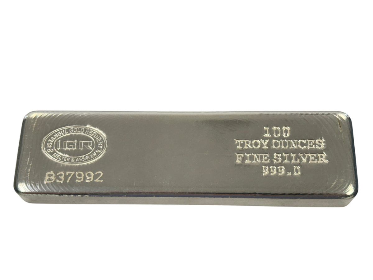 Generic 100 oz Silver Bars (Random) (Secondary)