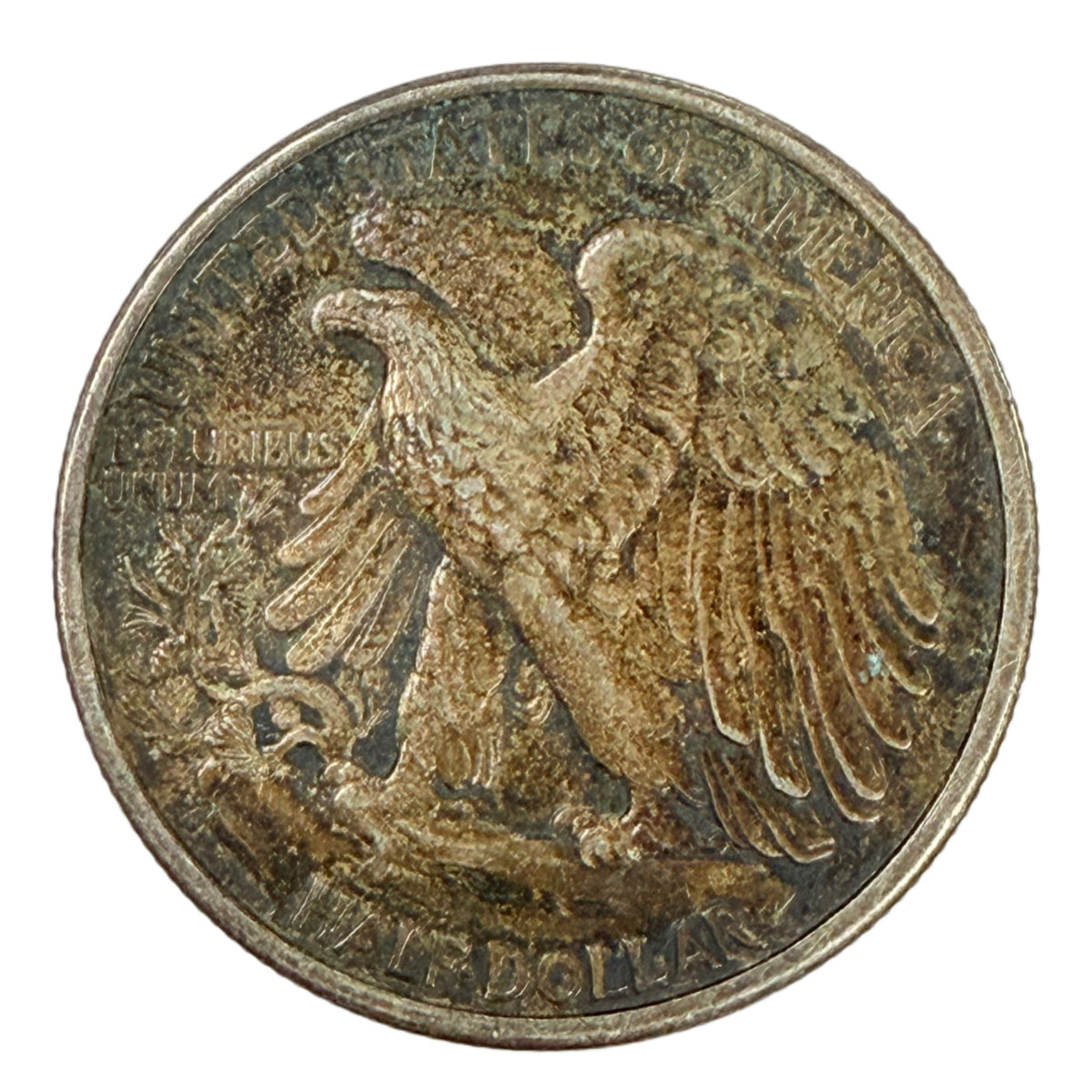 1916-D Walking Liberty Half Dollar (XF)