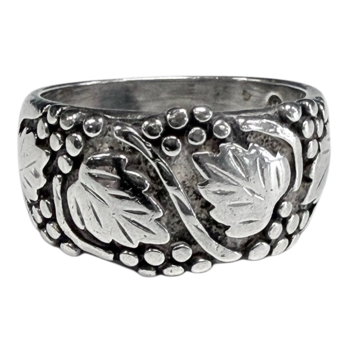 Silver Vine Ring