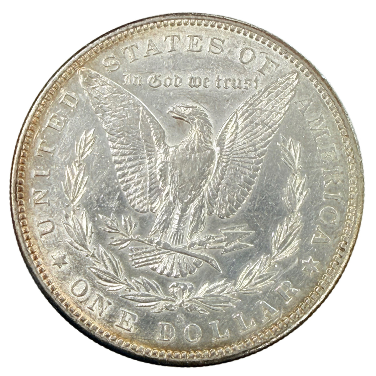 1884-S Morgan Silver Dollar (AU Details)