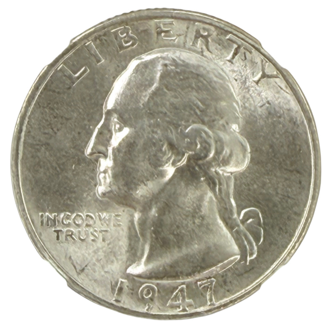 1947-S Washington Quarter NGC MS65
