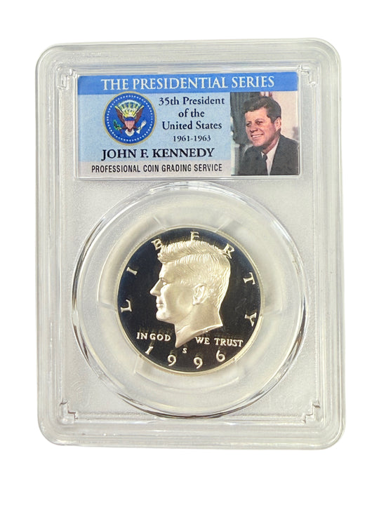 1996-S Kennedy Half Dollar PCGS PR69DCAM