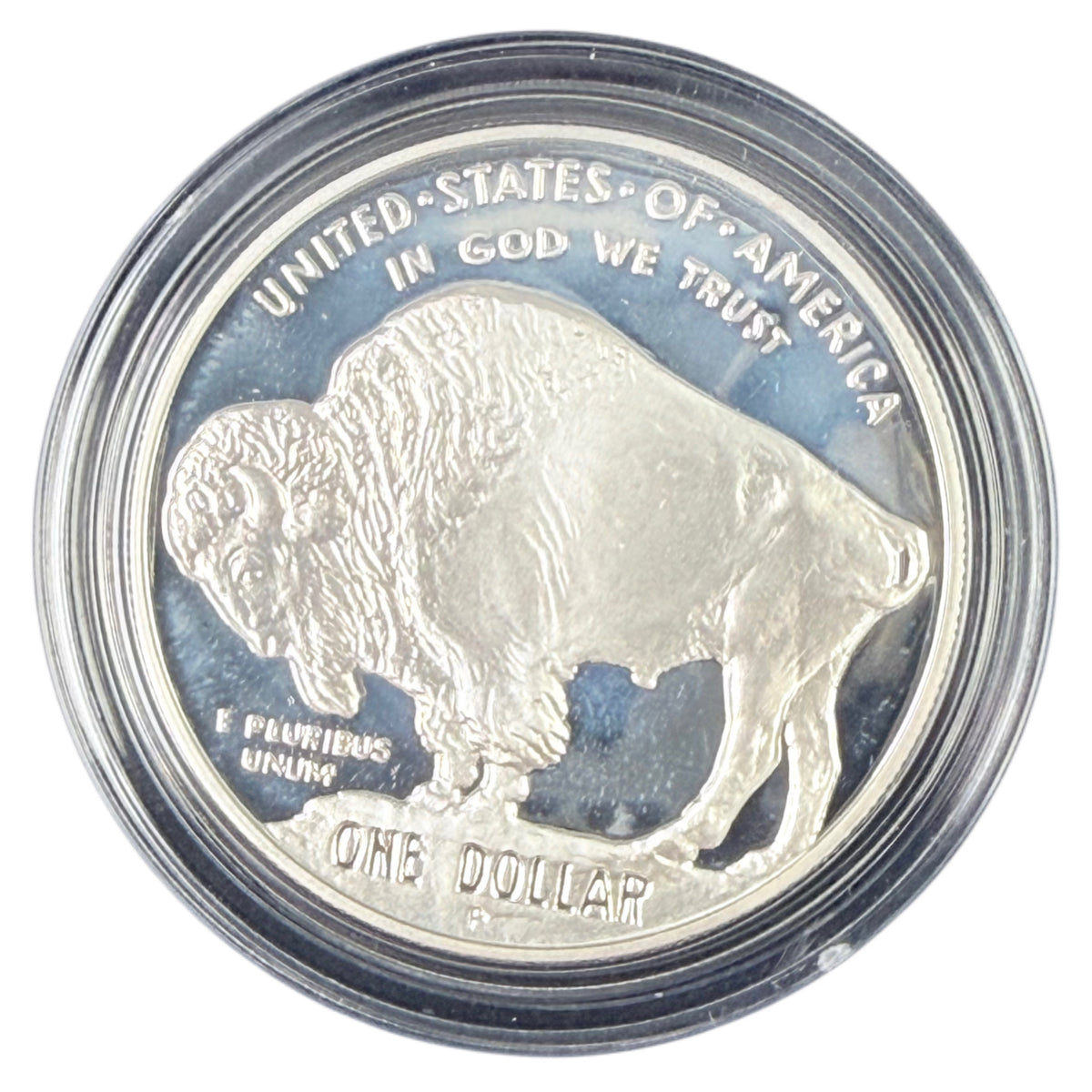 2001 Buffalo Two Coin Set BU & Proof