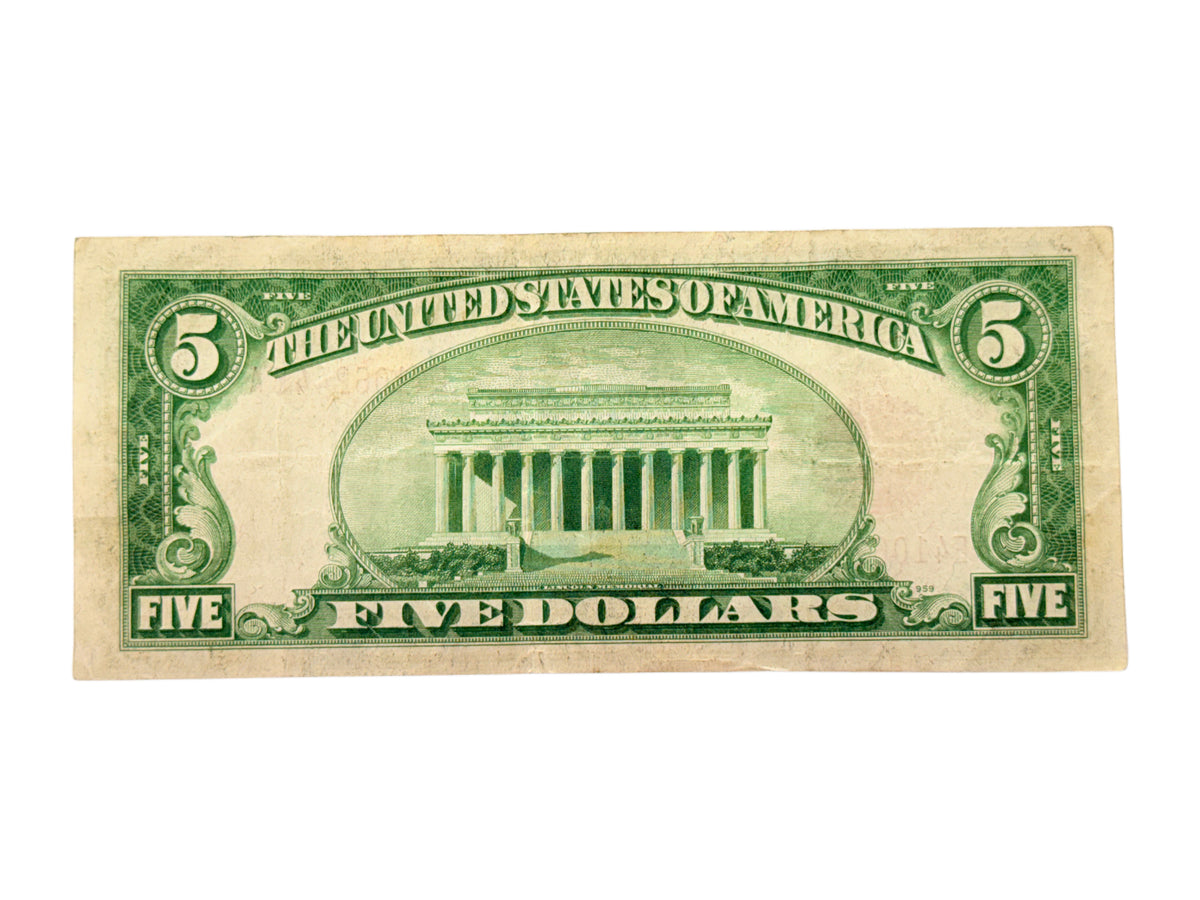 1928-B $5 Legal Tender Note (VF)