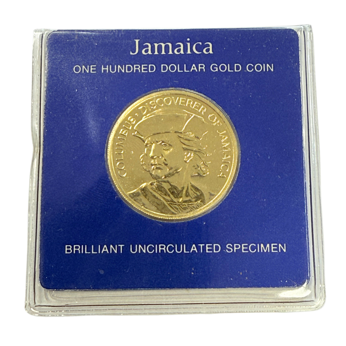 1975 $100 Jamaica Gold Coin