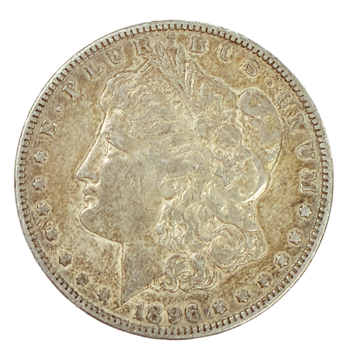 1896-O Morgan Silver Dollar (XF)